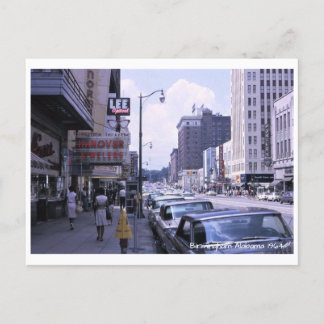 Birmingham Alabama 1964 Postcard
