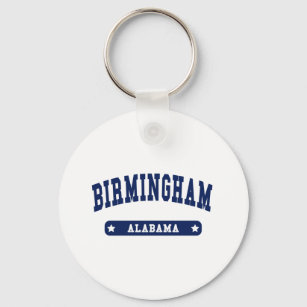 Birmingham Alabama College Style t shirts Key Ring