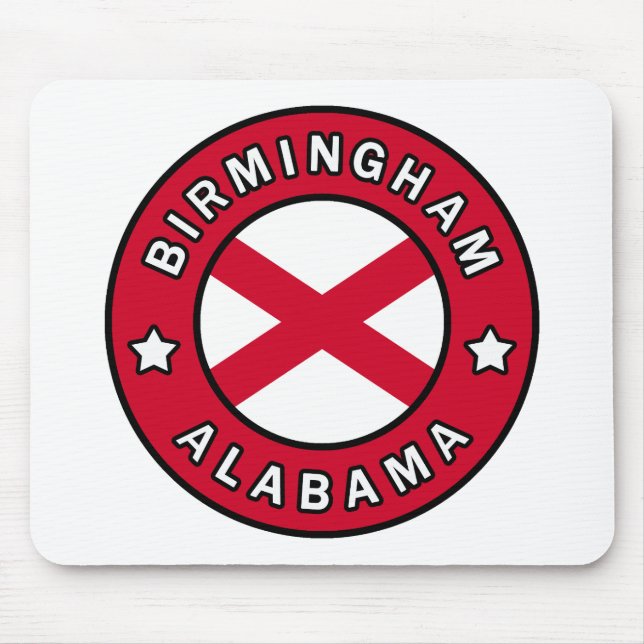 Birmingham Alabama Mouse Pad (Front)