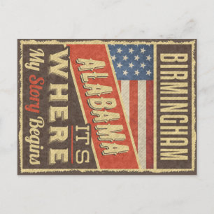 Birmingham Alabama Postcard