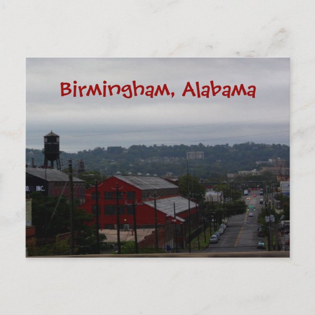 Birmingham, Alabama Postcard (Front)