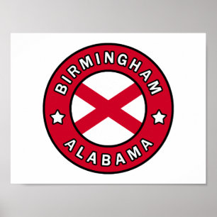 Birmingham Alabama Poster