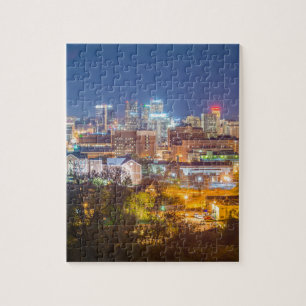 birmingham alabama skyline jigsaw puzzle