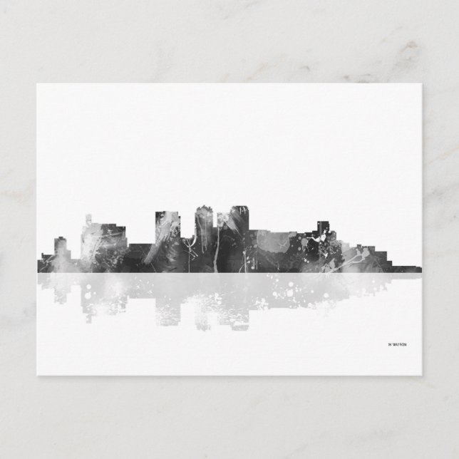 Birmingham Alabama Skyline Postcard (Front)