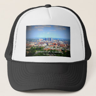 Birmingham, Alabama Skyline Trucker Hat