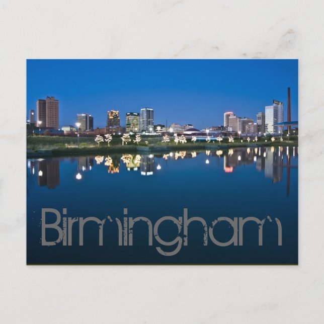 Birmingham, Alabama, U.S.A. Postcard (Front)