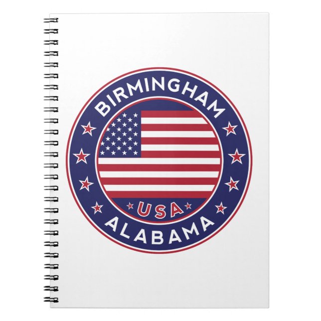 Birmingham, Alabama, USA Notebook (Front)