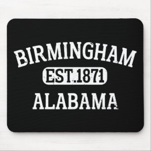 Birmingham Alabama Vintage Mouse Pad