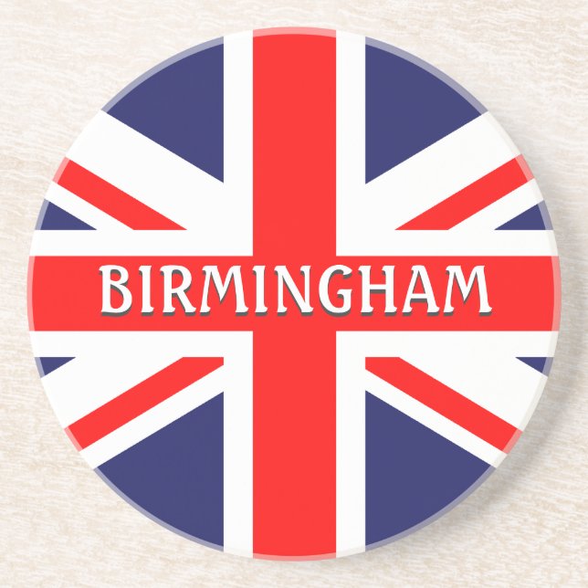 Birmingham England Britain British UK Coaster (Front)