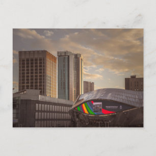 Birmingham in Sunset Light Postcard