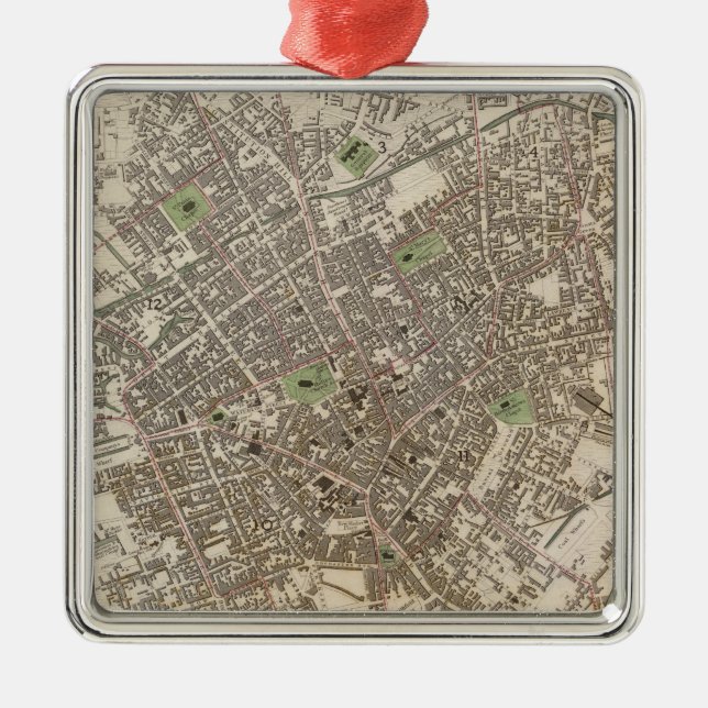 Birmingham Metal Tree Decoration (Front)