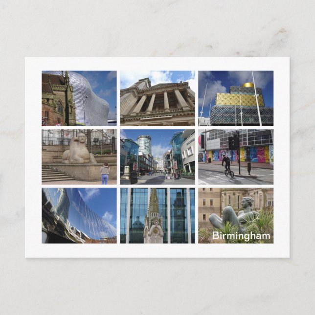 Birmingham Postcard (Front)