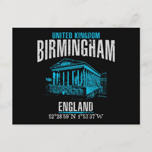 Birmingham Postcard (Front)