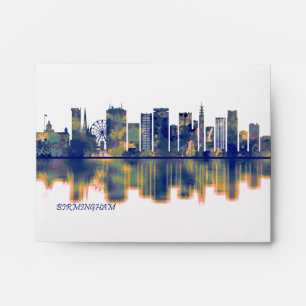 Birmingham Skyline Envelope