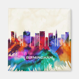 Birmingham Skyline Magnet