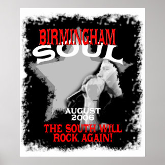 Birmingham Soul:The South Will Rock Again! Poster