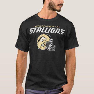 Birmingham Stallions Vintage Helmet T-Shirt