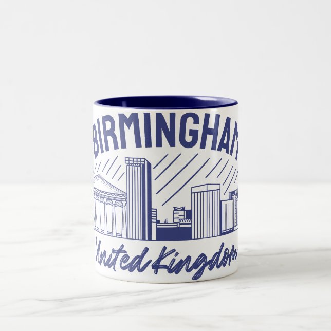 Birmingham Two-Tone Coffee Mug (Center)