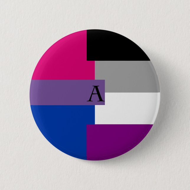 Biromantic Asexual Bi Ace Pin (Front)