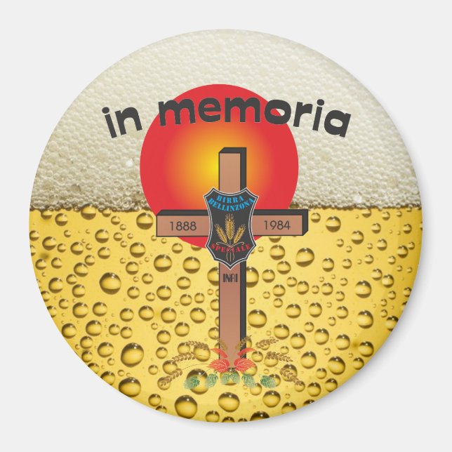 Birra Bellinzona Magnet (Front)