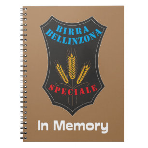 Birra Bellinzona Svizzera Nootbook Notebook