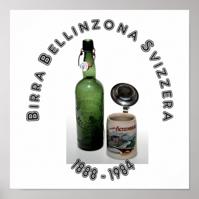 Birra Bellinzona Svizzera Poster (Front)