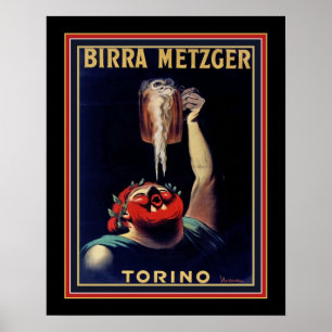 Birra Metzer by Leonetto Cappiello Poster