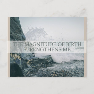 Birth Affirmation Card