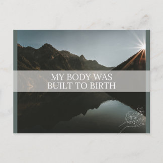 Birth Affirmation Card