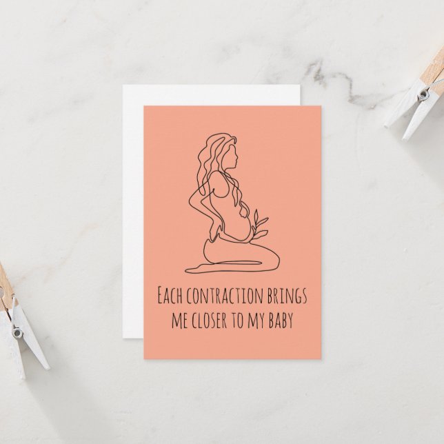 birth affirmation cards (Front/Back In Situ)
