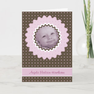 Birth Announcement - Easy to Personalise