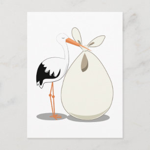 Birth Announcement Postcard