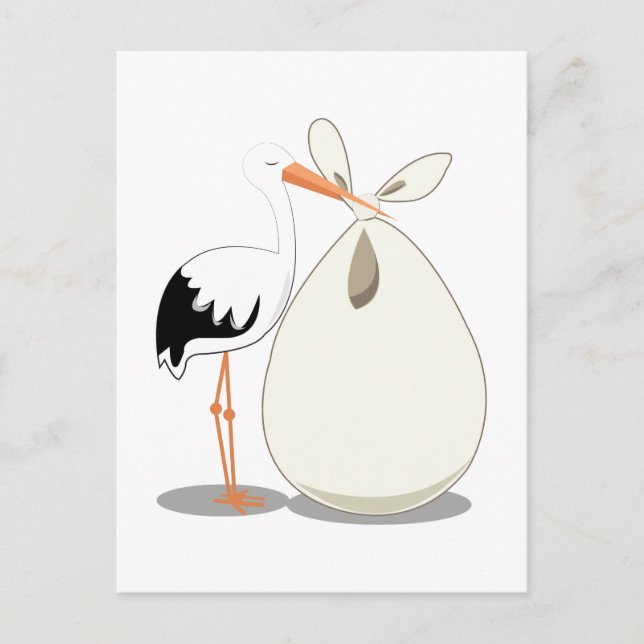 Birth Announcement Postcard (Front)