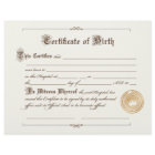 Birth Certificate