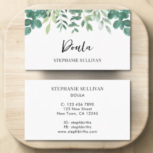 Birth Coach Doula Business Card