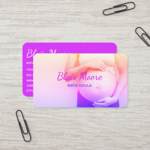 Birth Doula Business Card