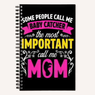 Birth Doula Proud Birth Worker Pregnancy Couch Mid Notebook