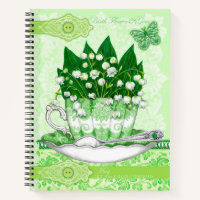 Birth Flower and Gem May Lace Lrge