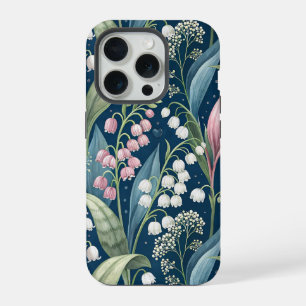 Birth Flower Botanical Design iPhone 15 Pro Case