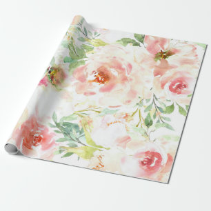 Birth Flower Wrapping Paper
