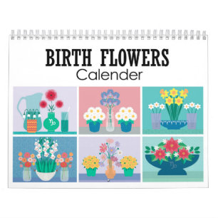 Birth Flowers Calendar