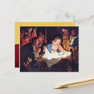 birth holiday postcard