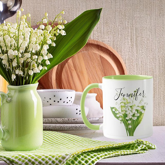 Birth month flower -May personalised mug (Creator Uploaded)