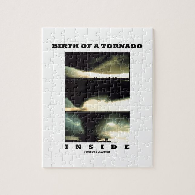 Birth Of A Tornado Inside (Meteorology) Jigsaw Puzzle (Vertical)