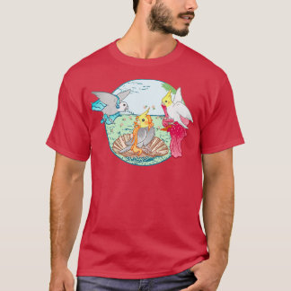Birth Of Birb cockatiel T-Shirt