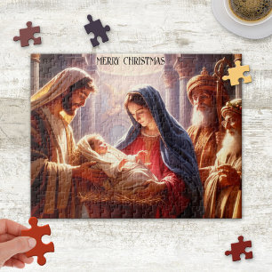 Birth of Jesus Christ Christmas Puzzle