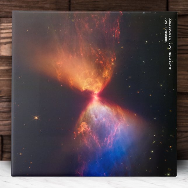 Birth of Star, James Webb Space Telescope 2022 Ceramic Tile (Creator Uploaded)