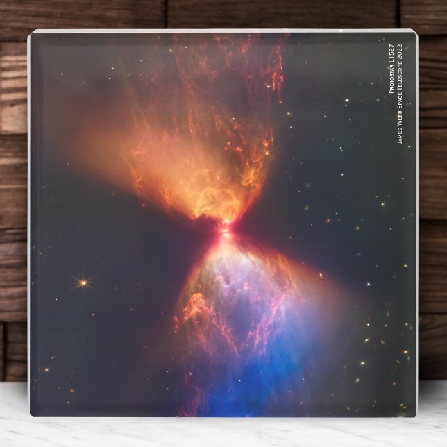 Birth of Star, James Webb Space Telescope 2022 Glass Coaster (Creator Uploaded)