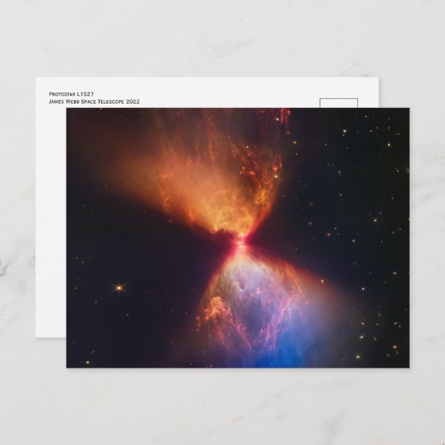 Birth of Star, James Webb Space Telescope 2022 Postcard (Front/Back)