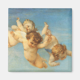 Birth of Venus, Angels detail by Alexandre Cabanel Magnet